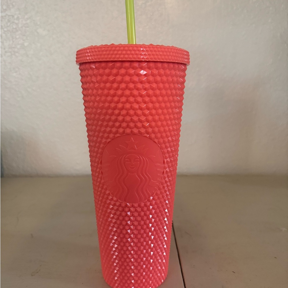 Starbucks Dragonfruit Themed Textured Tumbler (rare!)